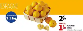 Auchan Mandarines offre