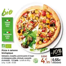 Thiriet Pizza 4 saisons biologique offre