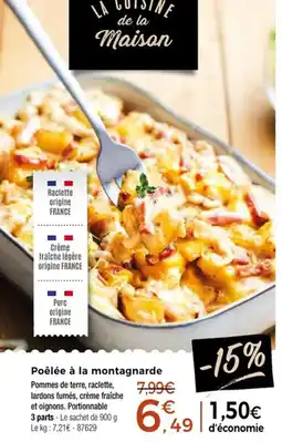 Thiriet Poêlée à la montagnarde offre