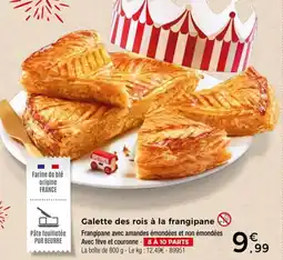 Thiriet Galette des rois à la frangipane offre