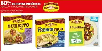 Auchan Old el paso bon plan sur la gamme old el paso offre