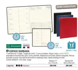 Hyperburo Exacompta - espace barbara offre