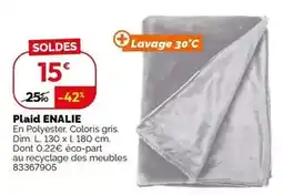 Weldom Plaid enalie offre