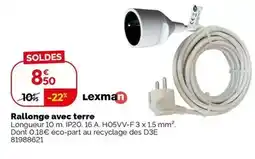 Weldom Lexman - rallonge avec terre offre