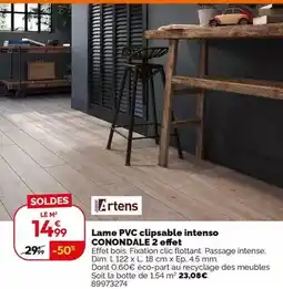 Weldom Artens - lame pvc clipsable intenso conondale 2 effet offre