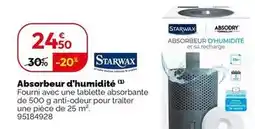 Weldom Starwax - absorbeur d'humidité (1) offre