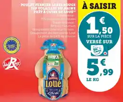 U Express Poulet fermier label rouge igp volailles du maine prêt à cuire de loué offre