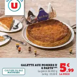 U Express Galette aux pommes u 6 parts offre