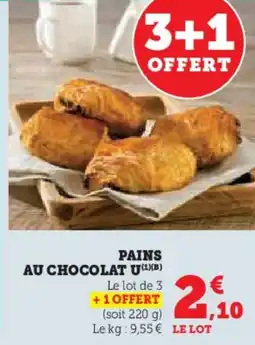 U Express Pains au chocolat u offre