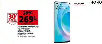 Auchan Honor smartphone honor 50 lite offre