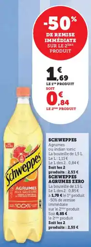 U Express Schweppes offre
