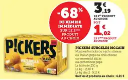 U Express Pickers surgeles mccain offre