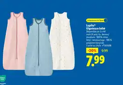 Lidl LUPILU Gigoteuse bébé offre