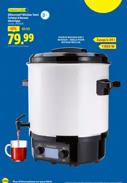 Lidl SILVERCREST Kitchen Tools Cuiseur à bocaux électrique offre