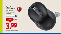 Lidl TRONIC Souris sans fil offre