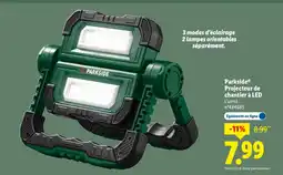Lidl PARKSIDE Projecteur de chantier à LED offre