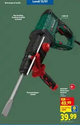 Lidl PARKSIDE Perforateur burineur offre
