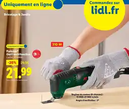Lidl PARKSIDE Outil multifonction offre