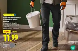 Lidl PARKSIDE Performance Pantalon de travail homme offre