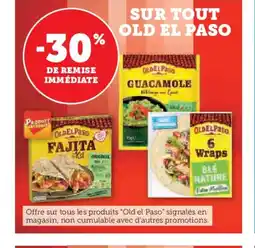 Hyper U OLD EL PASO Sur tout offre