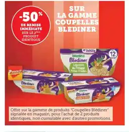 Hyper U BLEDINER Sur la gamme coupelles offre
