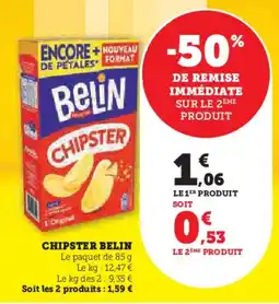 Super U Chipster belin offre