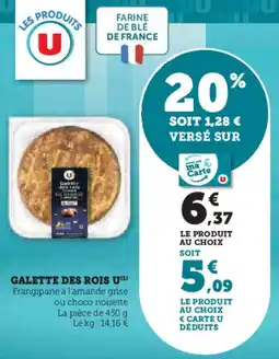 Super U Galette des rois u offre