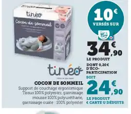 Hyper U Cocon de sommeil offre
