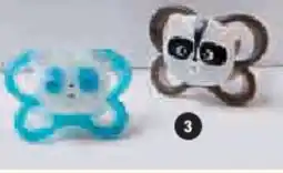 Hyper U Sucettes x2 silicone soft night offre