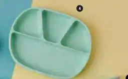 Super U Assiette compartimentee silicone offre