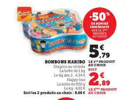 Hyper U HARIBO Bonbons offre