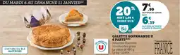 Super U Galette gourmande u 6 parts offre