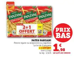 Hyper U PANZANI Pates offre