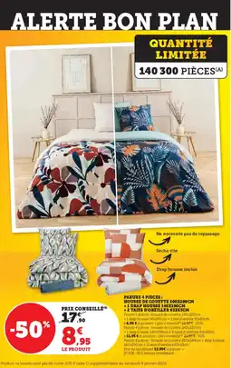 Super U Parure 4 pieces offre