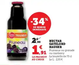 Hyper U Nectar gayelord hauser offre