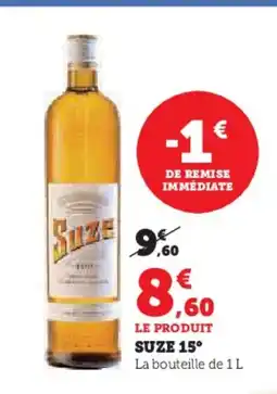 Hyper U SUZE 15° offre