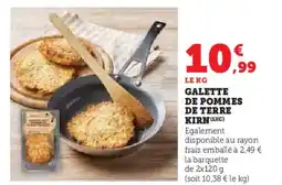 Hyper U Galette de pommes de terre kirn offre