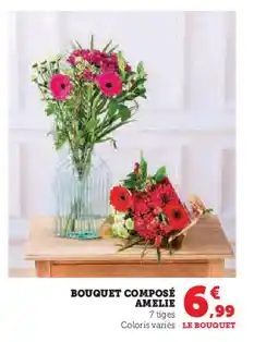 Hyper U Bouquet composé amelie offre