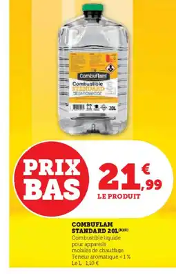 Hyper U Combuflam standard offre