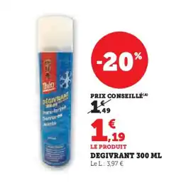 Hyper U DEGIVRANT offre