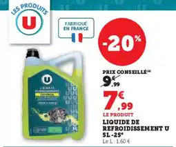 Hyper U Liquide de refroidissement u offre