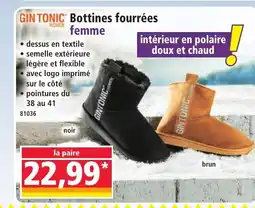 Norma GIN TONIC Bottines fourrées offre