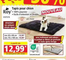 Norma ROY Tapis pour chien offre