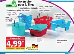 Norma TOPTEX Accessoire pour le linge offre