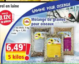 Norma Mélange de graines pour oiseaux offre