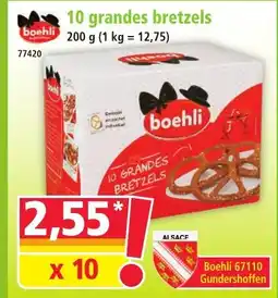 Norma BOEHLI 10 grandes bretzels offre