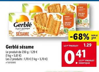 Gerblé sésame