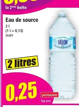 Norma Eau de source offre