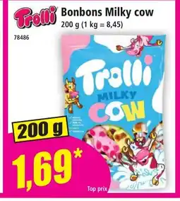 Norma TROLLI Bonbons Milky cow offre
