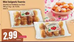 Norma Mini beignets fourrés offre